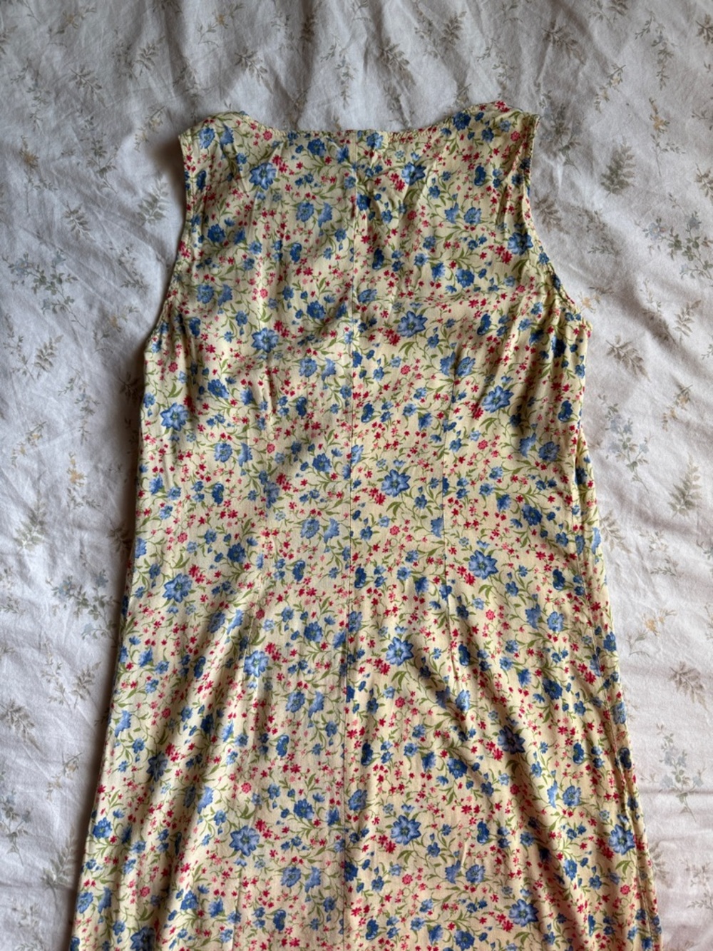 Spring floral midi dress size 6 in great condition - Picture 7 of 7